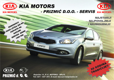 Kia motors Prizmić