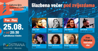 KULTURNO LJETO - Glazbena večer pod zvijezdama