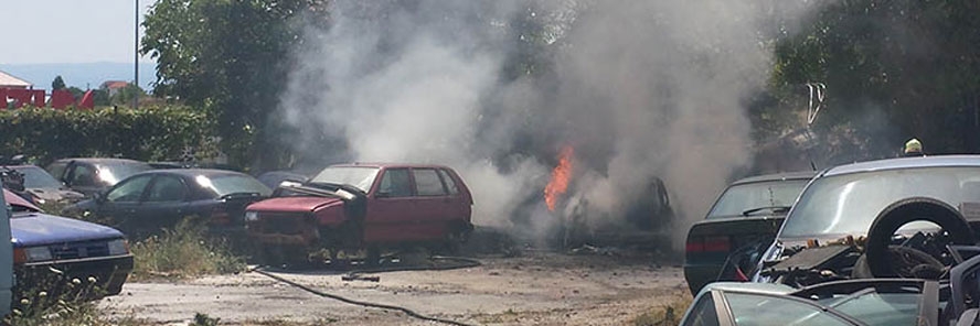 U požaru na Sirobuji ozlijeđen muškarac