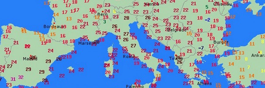 Iz zime u ljeto u 10 dana: Hrvatska na 27°C, u Španjolskoj 32°C