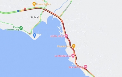 OGROMNA GUŽVA NA ULAZU U SPLIT Dogodila se prometna nesreća, vozači nam se žale: "Stojimo na mjestu, kilometarska je kolona"