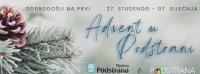 Prvi adventski tjedan u Podstrani i paljenje druge adventske svijeće